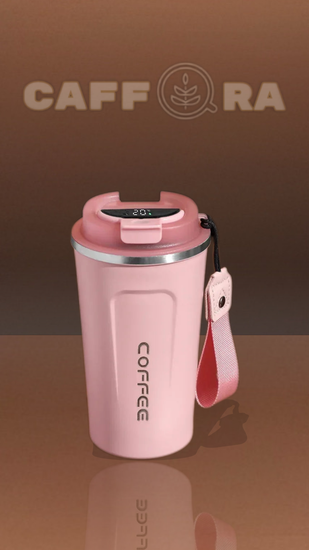 Smart Thermos Coffee Mug | Stainless Steel Insulated Tumbler