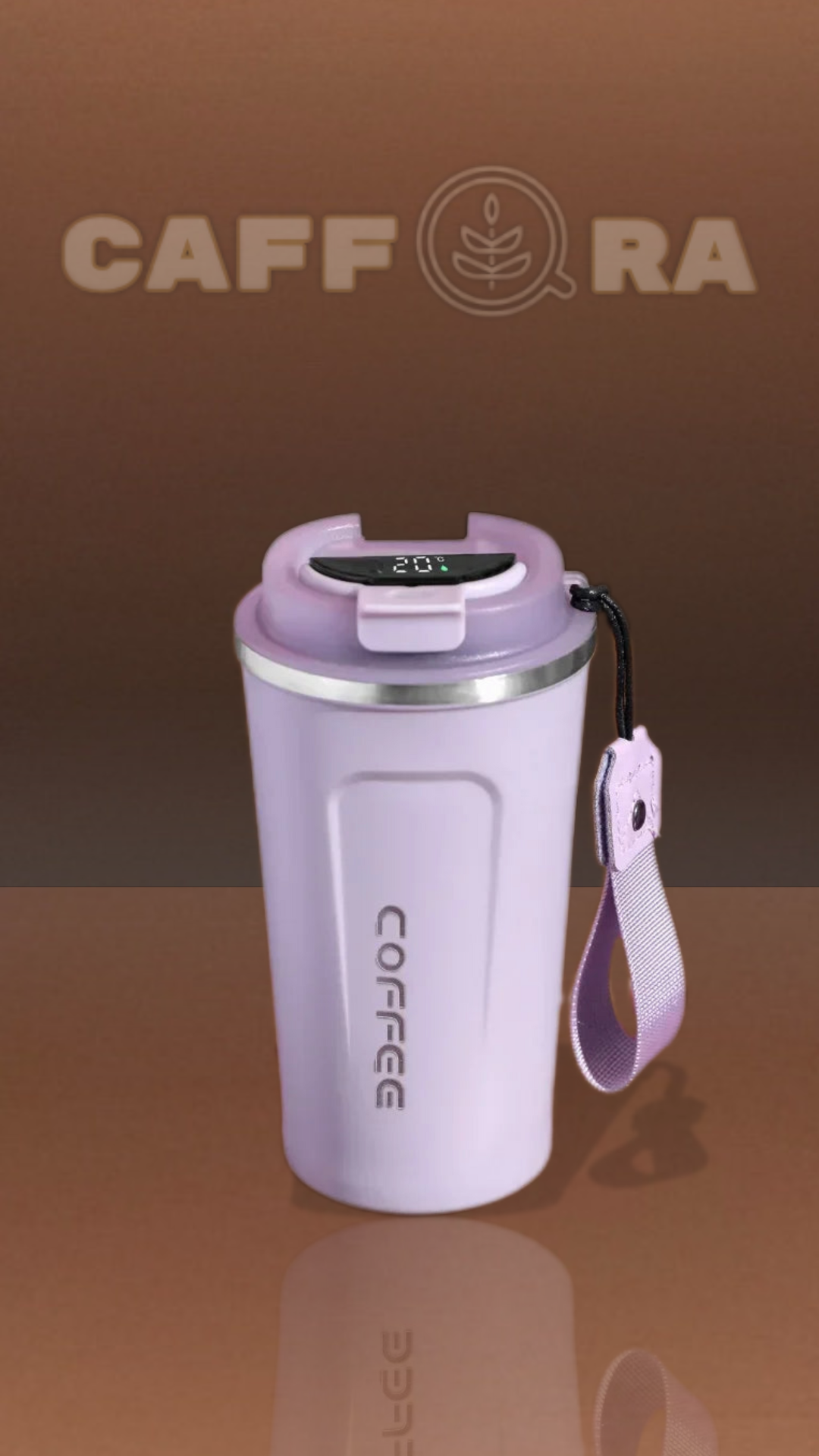 Smart Thermos Coffee Mug | Stainless Steel Insulated Tumbler