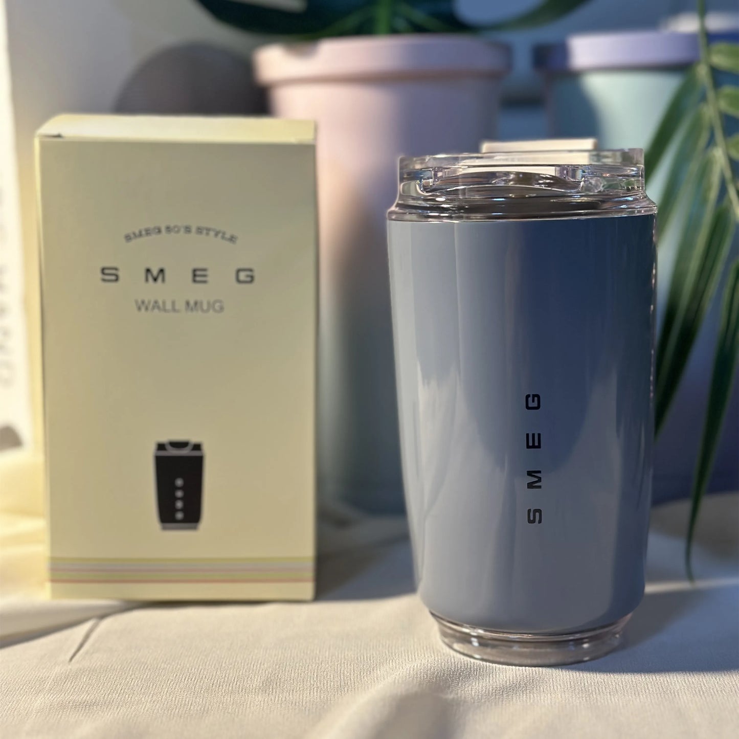 SMEG 240ML Stainless Steel Travel Coffee Cup