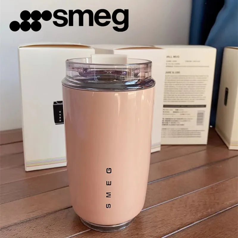 SMEG 240ML Stainless Steel Travel Coffee Cup